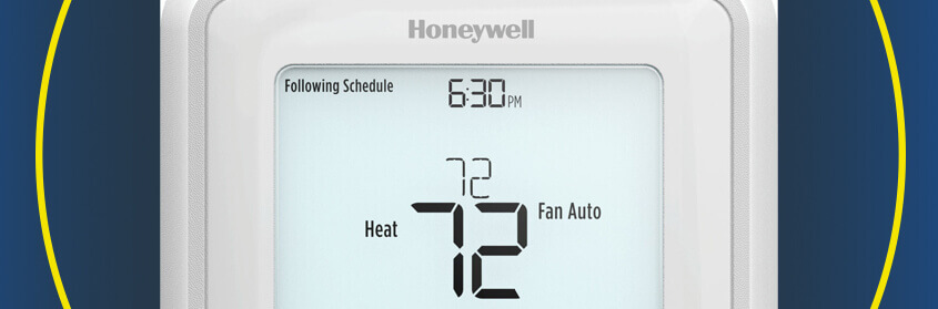 a digital thermostat