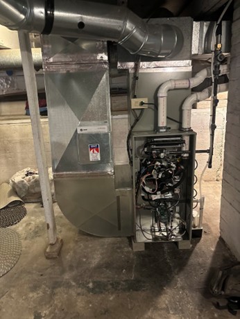 Always look for a Mast Heating & Cooling service sticker on your HVAC equipment to know the last time your system was checked.